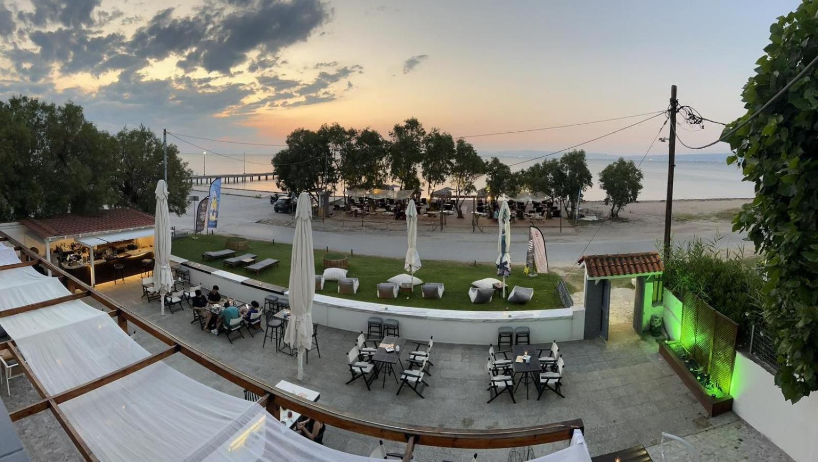 Ammos Hotel Ajía Triáda Kültér fotó