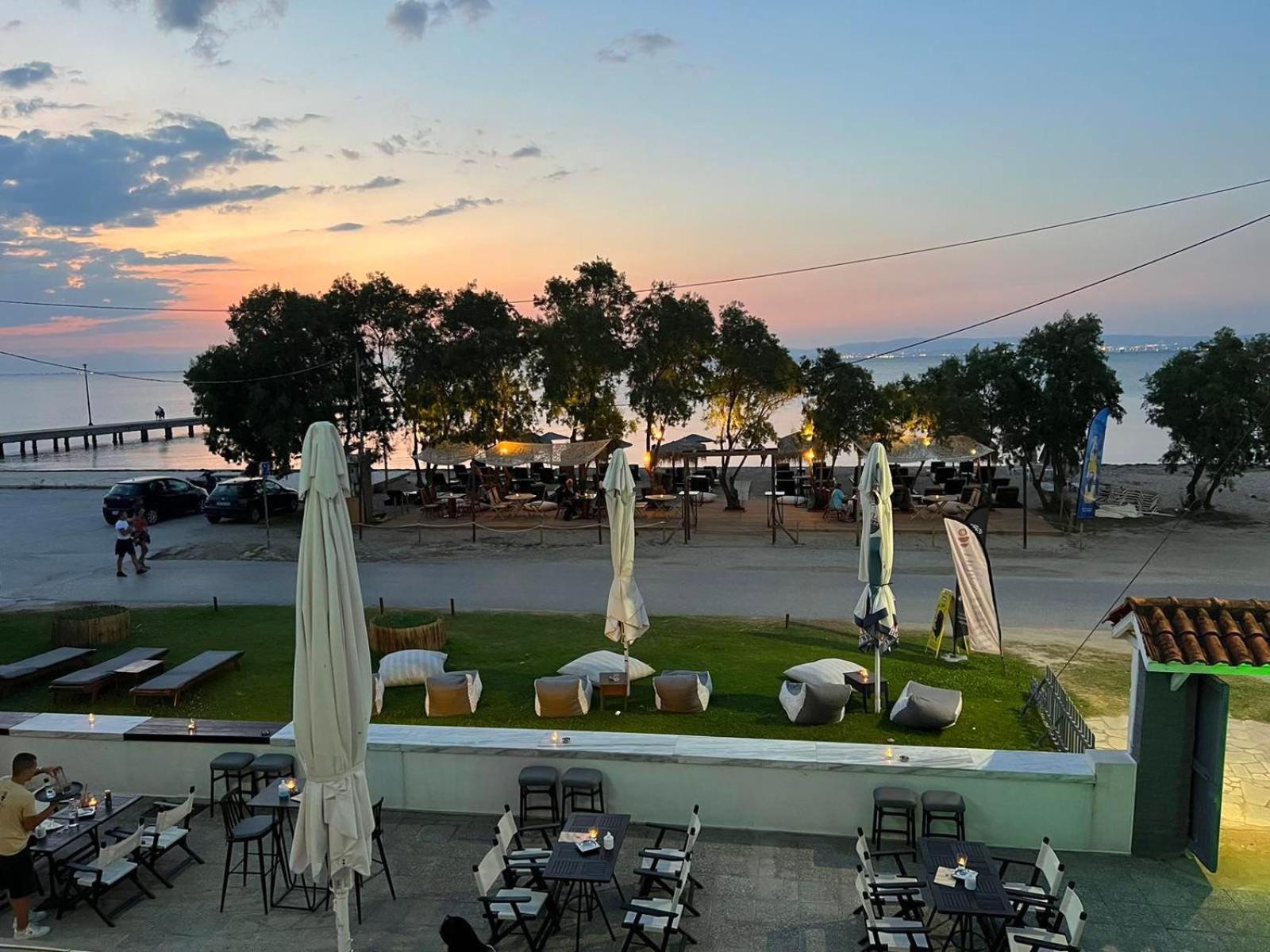 Ammos Hotel Ajía Triáda Kültér fotó