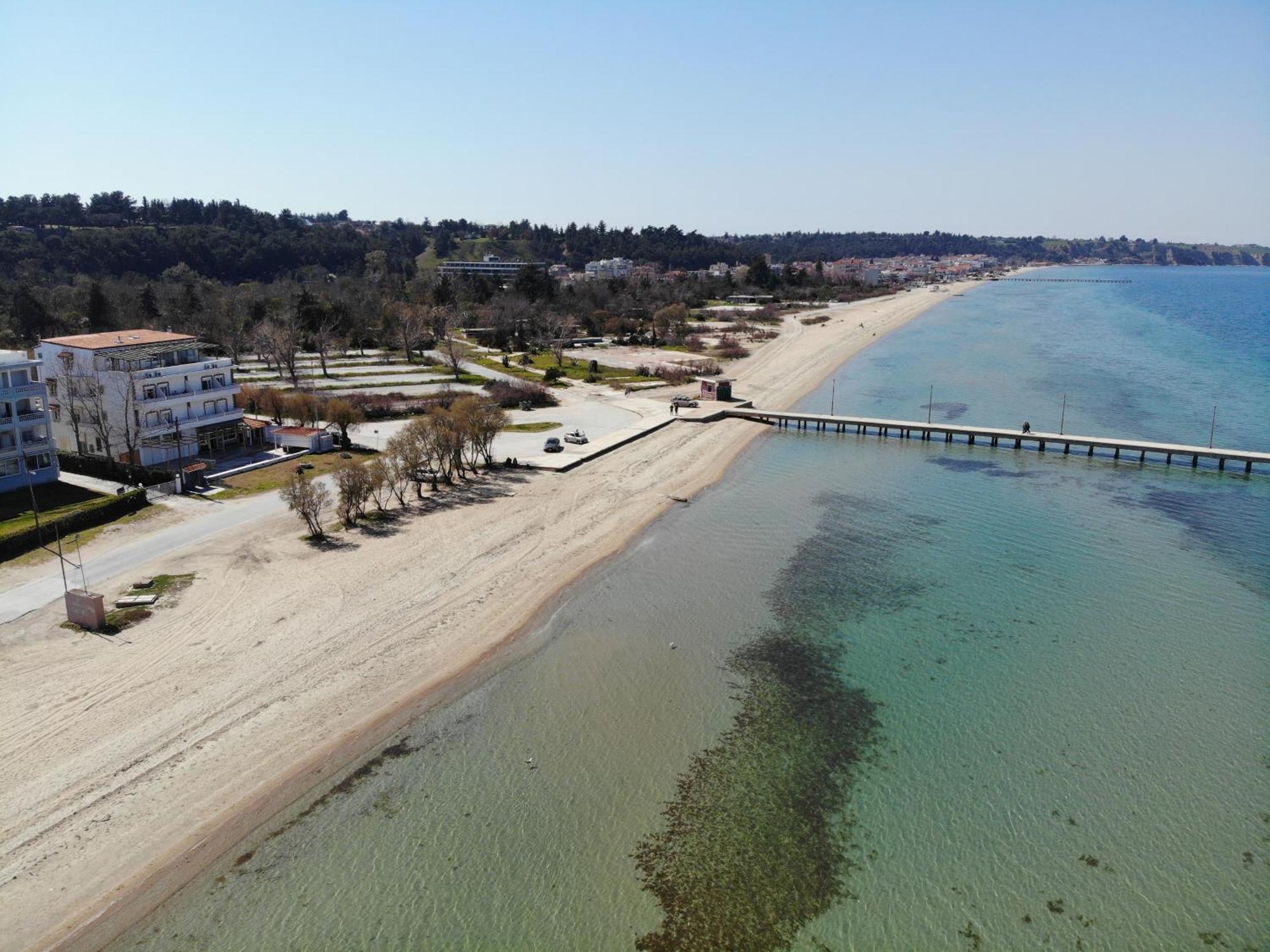 Ammos Hotel Ajía Triáda Kültér fotó