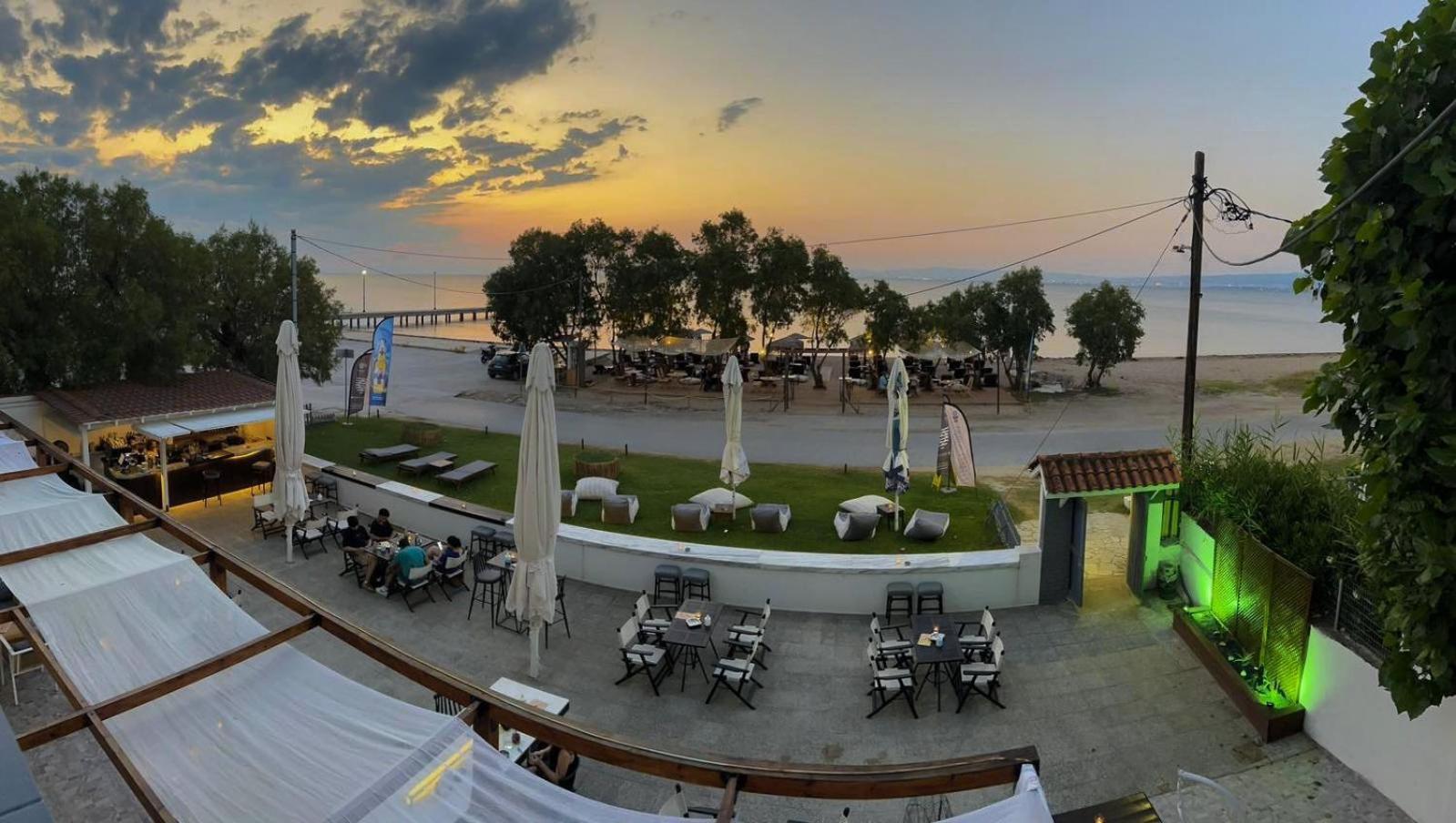 Ammos Hotel Ajía Triáda Kültér fotó
