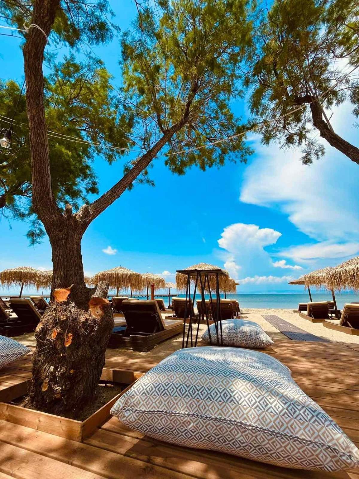 Ammos Hotel Ajía Triáda Kültér fotó