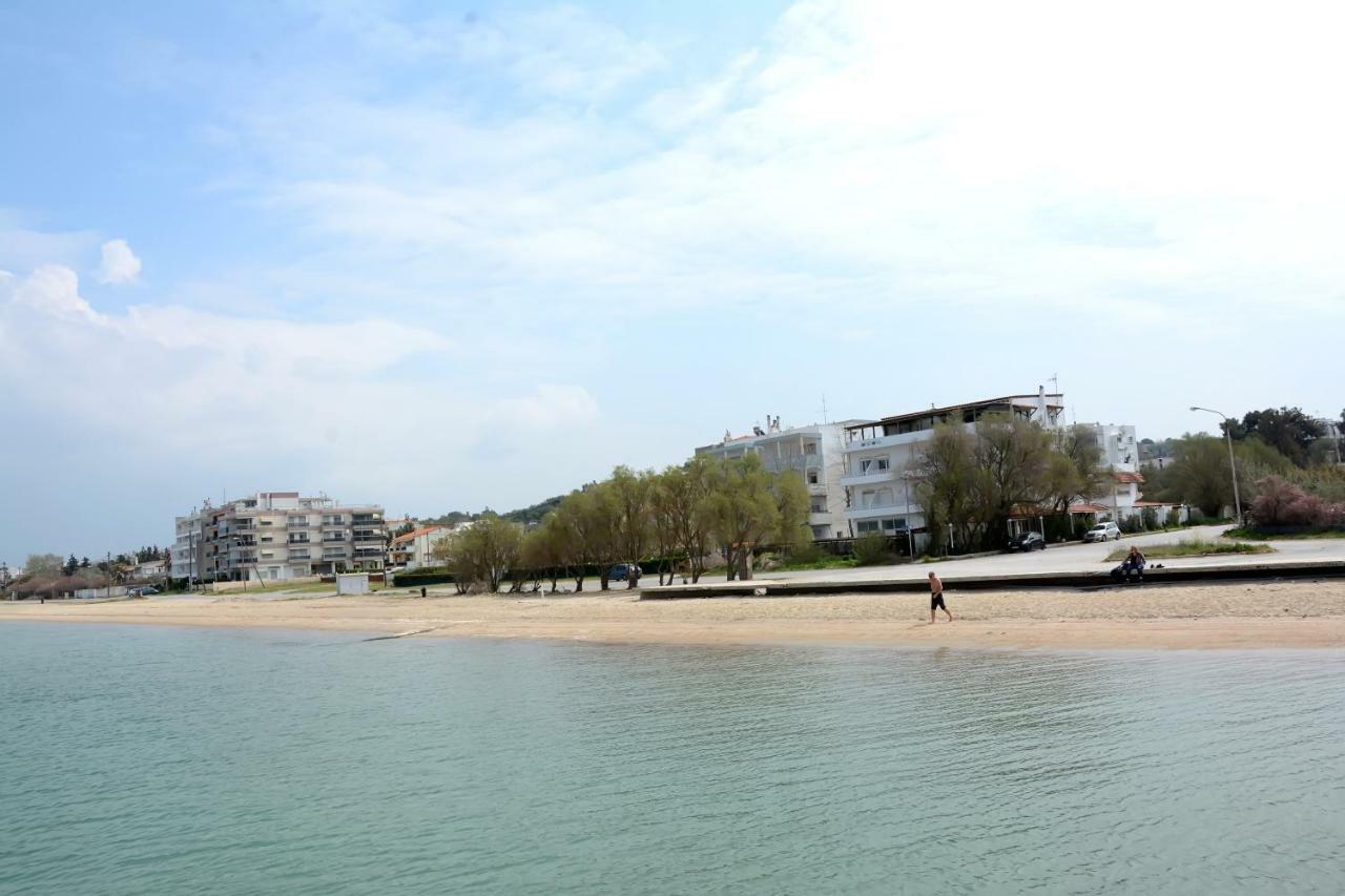 Ammos Hotel Ajía Triáda Kültér fotó