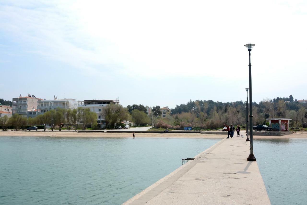 Ammos Hotel Ajía Triáda Kültér fotó